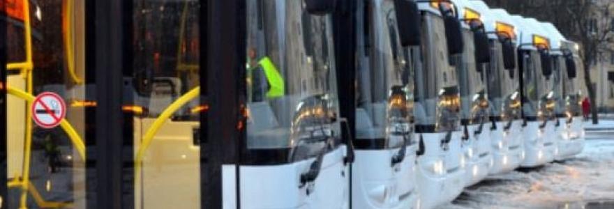 12 новых низкополых пассажирских автобусов доставлено в Великий Новгород